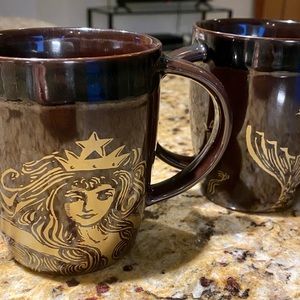 Starbucks collectors coffee mugs